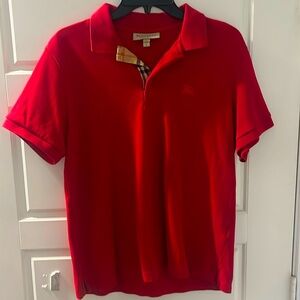 Burberry polo size large